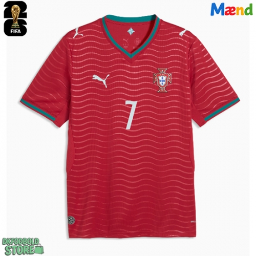 Portugal Cristiano Ronaldo #7 Replika Hjemmebanetrøje VM 2026 Kortærmet